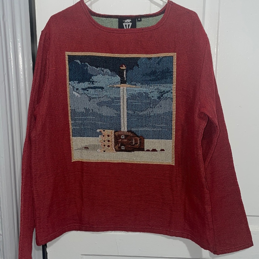 MBDTF reprised tapestry sweater new